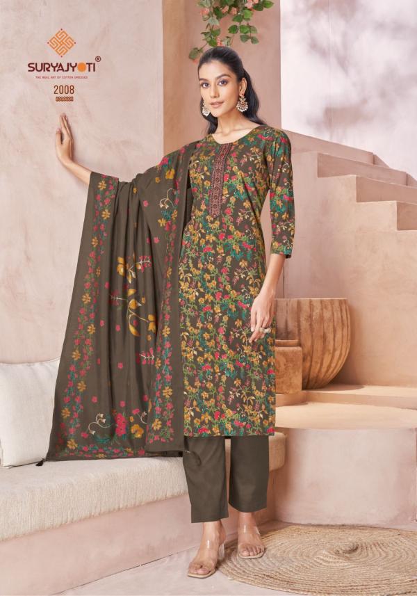 Suryajyoti Pariza Vol-2 – Kurti Pant With Dupatta